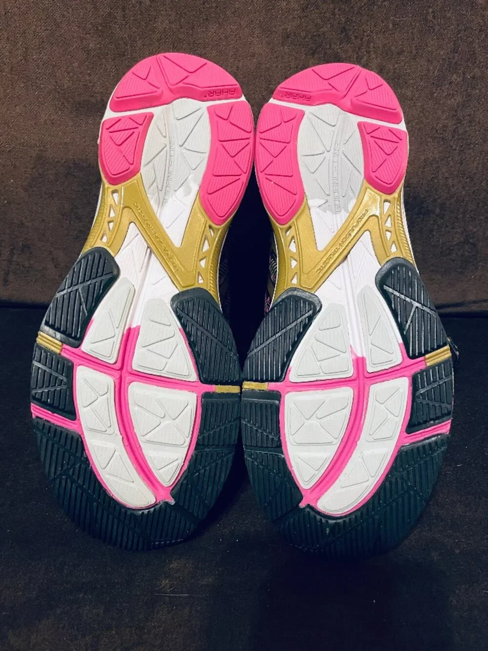 Asics Women's Size 8.5 Noosa Tri 10 T5m97 Running Shoes Breast Cancer Gold mediu